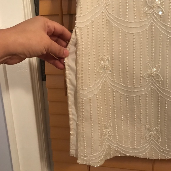 🔥Holiday sale! 🔥beaded Adrienne Papell tunic. Xl - Picture 6 of 7